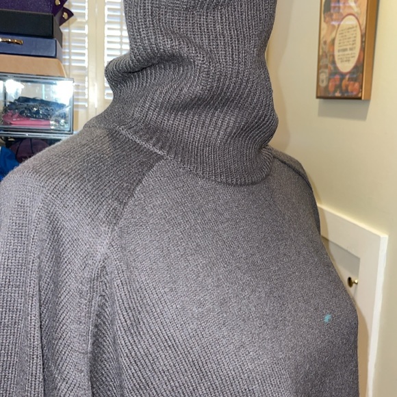 Athleta Aspen Cashmere Turtleneck, COZY chocolate brown New w/ tags! - Picture 7 of 8